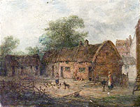 Farmyard Scene, Sutton-in-Ashfield, Nottinghamshire