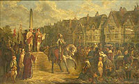 A Royal Proclamation at the Old Malt Cross, Great Market Place, Nottingham, 1478