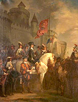 Charles I raising his Standard at Nottingham Castle